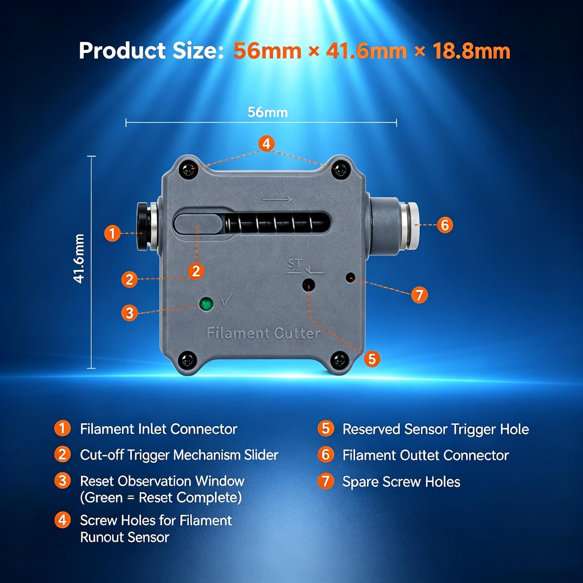 3D Printer Filament Cutter Upg - 3D Printing Industry recension och pris
