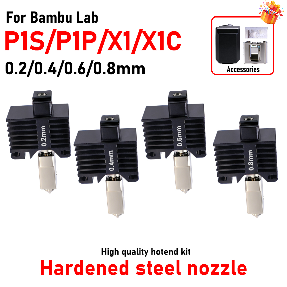 Hotend For Bambu Lab P1P X1C P - 3D Printing Bambu Lab recension och pris