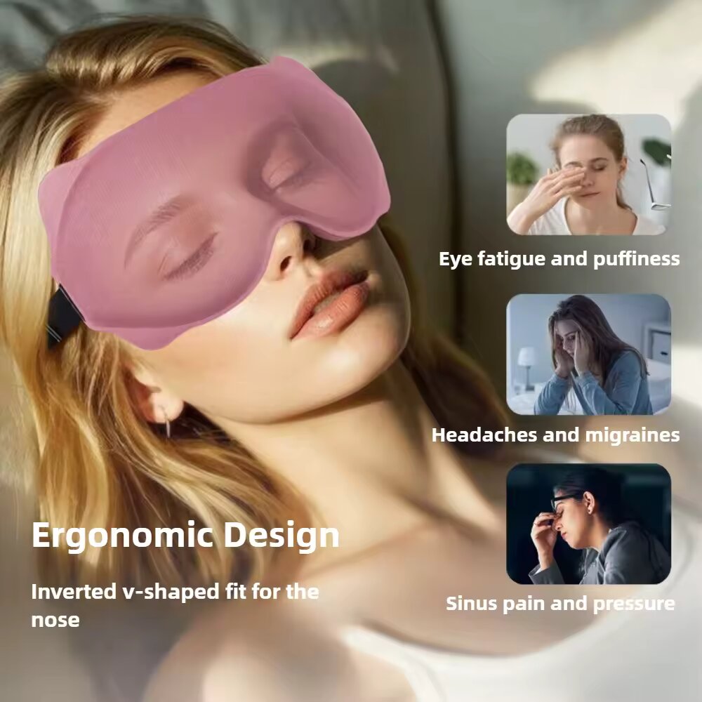 3D Sleeping Mask Block Out Lig - 3D Printing Mask recension och pris