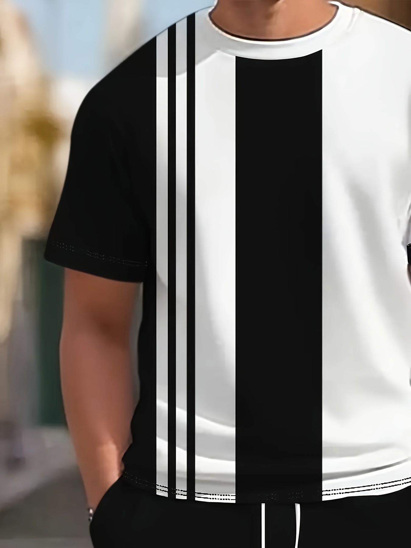 2026 Summer New Men's Short-Sl - 3D Printing Custom recension och pris